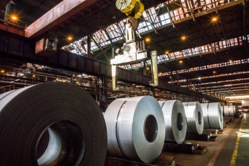 JSW Steel surges on posting combined crude steel production of 5.98 MT in Q4FY22