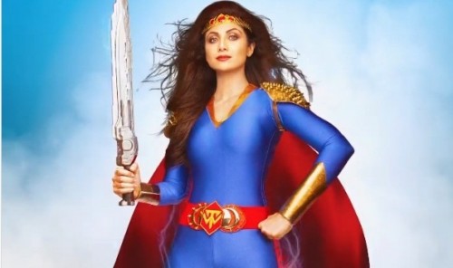 500px x 296px - Shilpa Shetty turns superwoman for 'Nikamma'