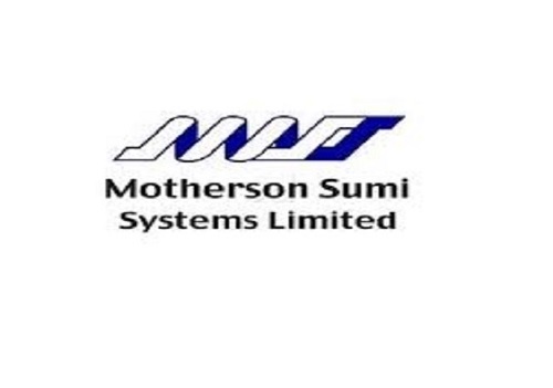 Buy Motherson Sumi Systems Ltd For Target Rs.155 - Motilal Oswal