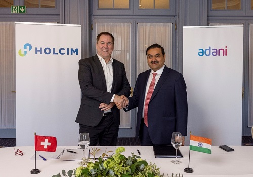 Adani to acquire Holcim's stake in Ambuja Cements and ACC Ltd