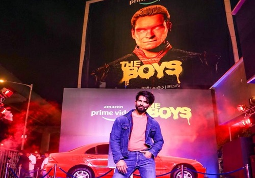 Shahid Kapoor brings out essence of 'The Boys' through stunts at launch event