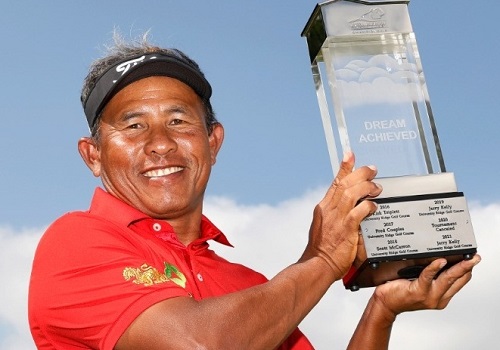 Thongchai Jaidee becomes first Thai golfer to win on PGA Tour Champions