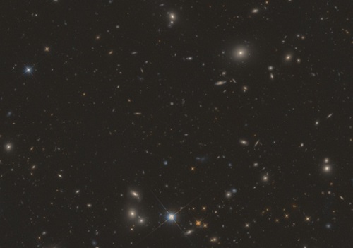 Hubble spots largest near-infrared image to find universe's rarest galaxies