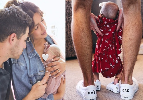 Priyanka shares picture of Nick, daughter Malti in matching sneakers