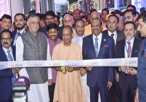 CM Yogi Adityanath inaugurates Lulu Mall in Lucknow