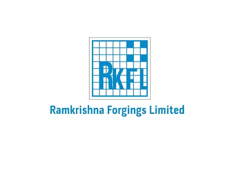 Ramkrishna Forgings Ltd : Healthy order book, strong export performance; maintaining a Buy - Anand Rathi Share and Stock Brokers