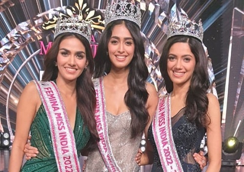 Karnataka`s Sini Shetty crowned Femina Miss India World 2022