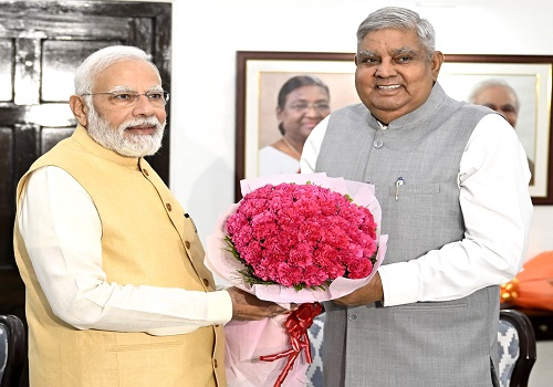 President, Prime Minister congratulate Dhankhar on becoming Vice-President