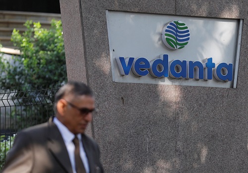 Vedanta trades in green on the BSE