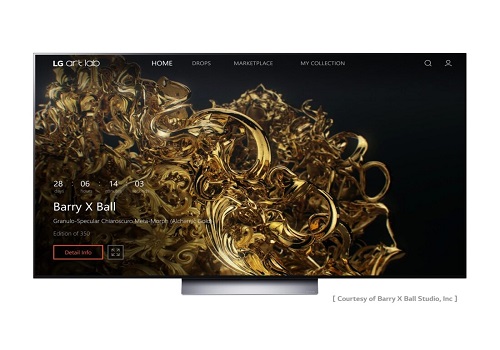 New LG platform lets users buy, sell NFTs via its premium TVs
