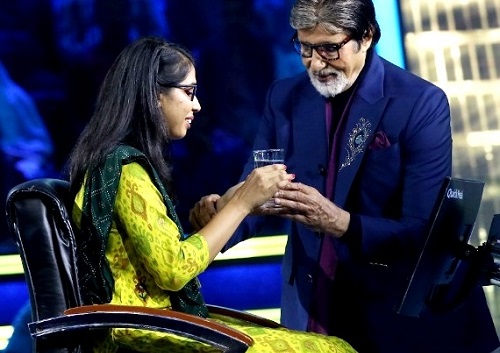 Visually impaired `KBC 14` contestant is a fan of Big `s `Black`