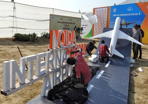 Construction of runway, terminal & ATC tower in full swing at Noida International airport