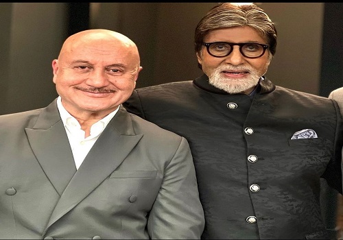 Anupam Kher wishes `inspiration` Amitabh Bachchan a long and healthy life