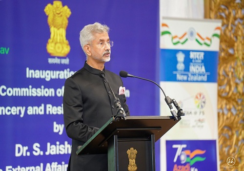  S. Jaishankar addresses Indians in New Zealand, asserts on bilateral cooperation