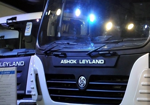 Ashok Leyland trades higher on the BSE