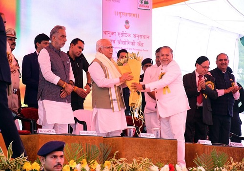 Farmers can earn more by adopting new technologies: Haryana CM Manohar Lal Khattar