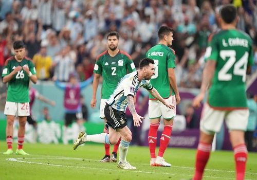 FIFA World Cup: Win over Mexico `a weight off our shoulders`, says Messi