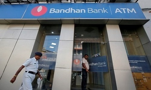 Bandhan Bank surges on the BSE
