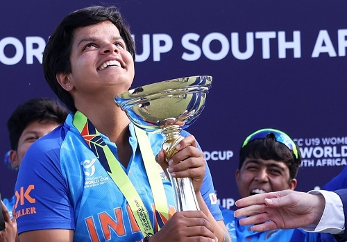 U19 Women`s T20 WC: With happy tears, Shafali Verma finally has her tryst with trophy