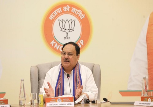 J.P. Nadda to hold meeting with BJP`s national general secretaries on January 10