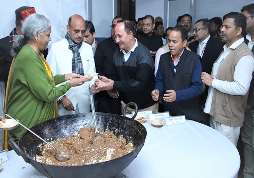 Finance Minister participates in `Halwa`ceremony to mark final stage of budget preparations