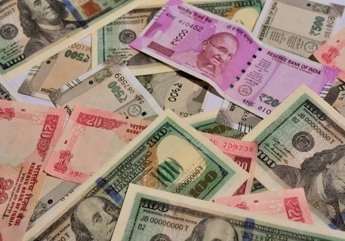 Rupee was trading almost flat on Monday