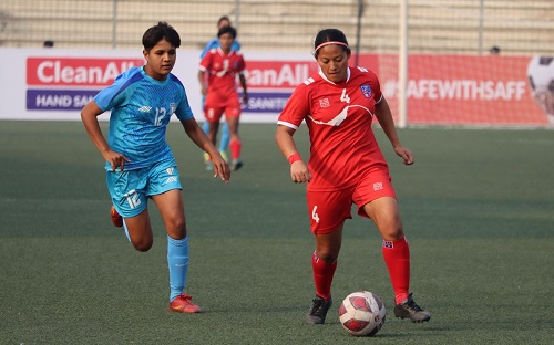 `India lose lead and match against Nepal in SAFF U-20 Women`s Championship 