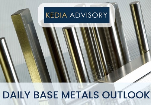 Aluminium trading range for the day is 207.9-216.4 - Kedia Advisory