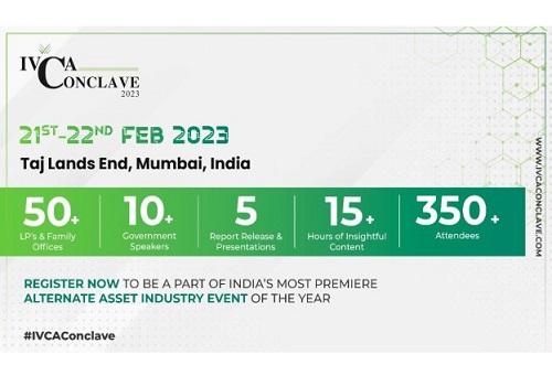 The IVCA Conclave 2023 to Put Spotlight on Maximising India`s Investment Opportunities
