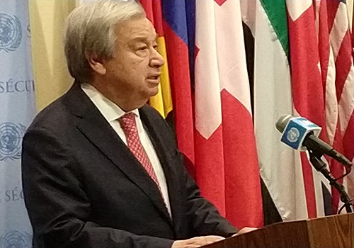 Guterres asking G20 for pact to hold down global warming; UN experts warn of food crisis for India