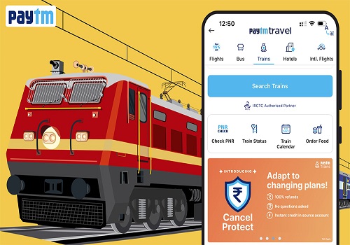 Paytm empowers users to get 100% refund on cancellation of train tickets with `Cancel Protect`, provides instant refund with no questions asked policy