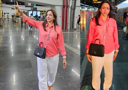 Wide-eyed Mumbaikars gape as `Dreamgirl` Hema Malini enjoys Metro, auto rides