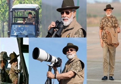 PM Narendra Modi goes on jungle safari in Bandipur National Park