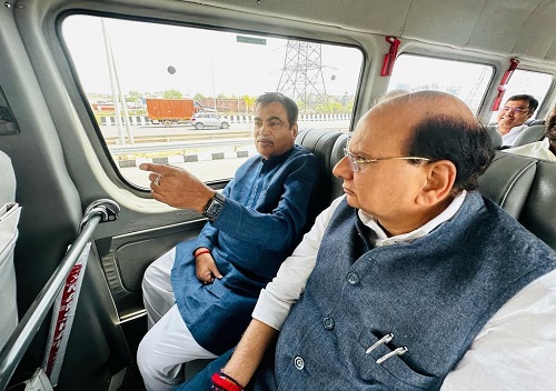 Dwarka Expressway: Nitin Gadkari inspects country's first elevated highway