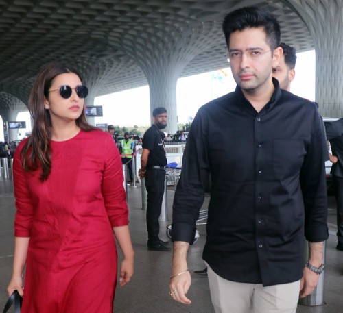 Parineetis apartment lights up ahead of her engagement with Raghav Chadha