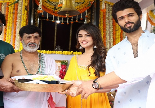 Vijay Deverakonda's `VD12` officially launched with a pooja ceremony