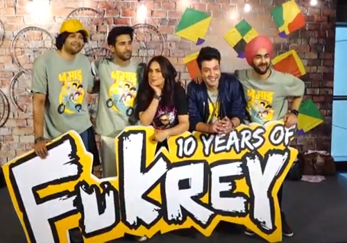 Ali Fazal, Richa Chadha & the 'Fukrey' gang celebrate 10 years of sleeper hit