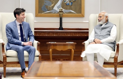 OpenAI CEO Altman discusses India's tech ecosystem with PM  Narendra Modi