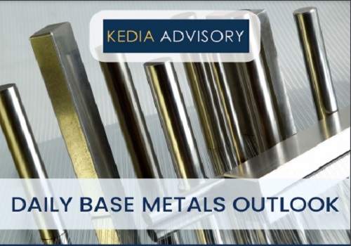 Aluminium trading range for the day is 204.6-207 - Kedia Advisory