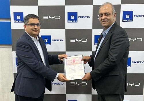 BYD India partners with Bajaj Finance to offer finance solutions for its vehicles