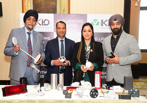 IKIO Lighting Ltd raises Rs 182 crore from 14 anchor investors