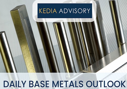 Aluminium trading range for the day is 193.9-196.6 - Kedia Advisory