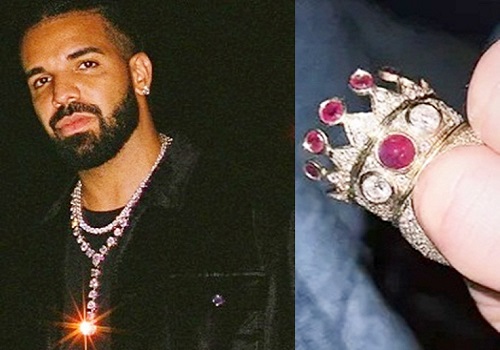 Drake flaunts Tupac Shakur`s ring he bought for over Rs 8 crore at auction