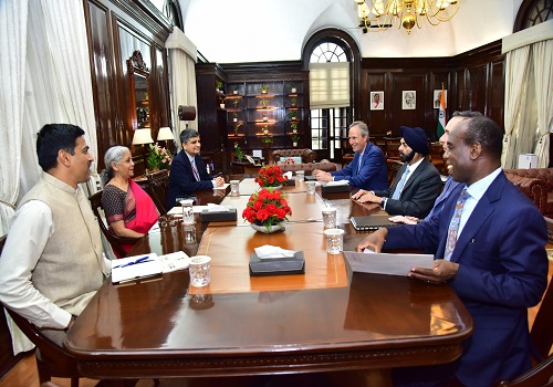 Finance Minister Nirmala Sitharaman meets World Bank President Ajay Banga