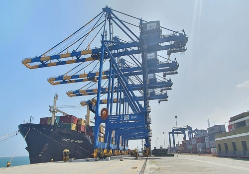 Gujarat Pipavav Port spurts on handling 199 thousand TEUs Containers Cargo in Q1FY24