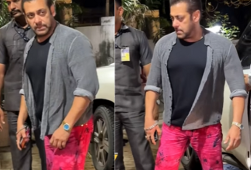Salman hops onto `Barbiecore` bandwagon in hot pink pants; Netizens say `Bhai bhi!`