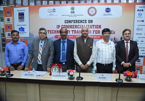 PDHCCI organised a Conference on IP Commercialisation & Technology Transfer for MSMEs