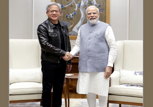 PM Narendra Modi meets Nvidia chief Jensen Huang