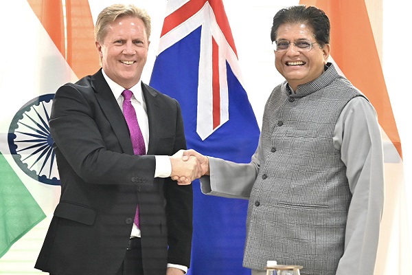 India, New Zealand ink financial services pact to boost economic ties