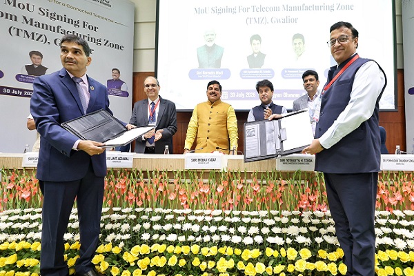 ग्वालियर में बनेगा भारत का पहला टेलीकॉम मैन्युफैक्चरिंग जोन; 3,500 करोड़ रुपए का होगा निवेश और मिलेंगे 14,000 से ज्यादा रोजगार 